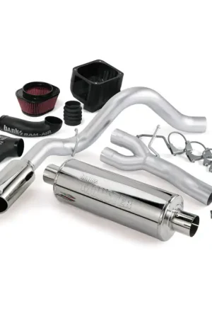 Banks Power 03-06 Chevy 4.8-5.3L EC/CCSB Stinger System - SS Single Exhaust w/ Chrome Tip Clearance
