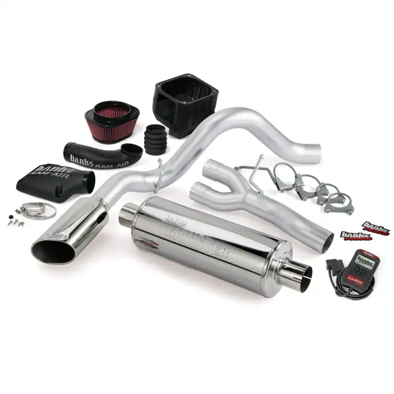 Banks Power 09 Chevy 4.8L CCSB-FFV Stinger System - SS Single Exhaust w/ Chrome Tip Must Have