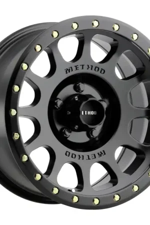 Method MR305 NV 17x8.5 0mm Offset 5x150 116.5mm CB Matte Black Wheel Fast Shipping