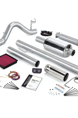 Banks Power 02 Dodge 5.9L 235Hp Ext Cab Stinger System - SS Single Exhaust w/ Chrome Tip Buy Direct