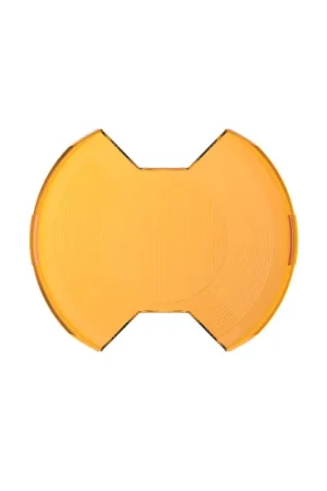 KC HiLiTES SlimLite 6in Light Shield - Spread Beam - Amber New Arrival