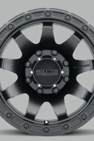 Method MR317 20x9 +18mm Offset 8x6.5 130.81mm CB Matte Black Wheel Best Seller