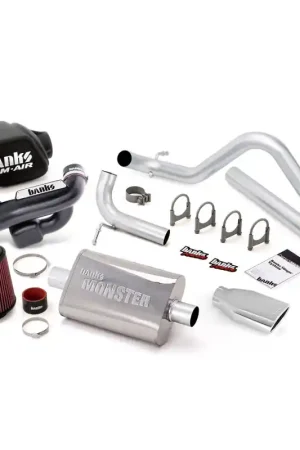 Banks Power 12-15 Jeep 3.6L Wrangler 4dr Stinger Sys (no AutoMind) - SS Single Exh w/ Chrome Tip Money Back Guarantee