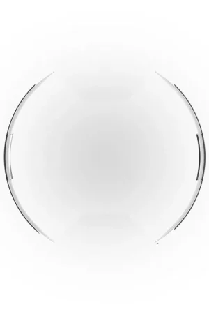 KC HiLiTES SlimLite 8in. LED Light Shield (Shield Only) - Clear Limited Offer