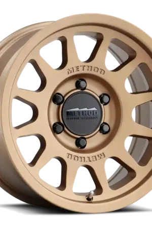 Time-Limited Method MR703 17x8.5 +35mm Offset 6x5.5 106.25mm CB Method Bronze Wheel