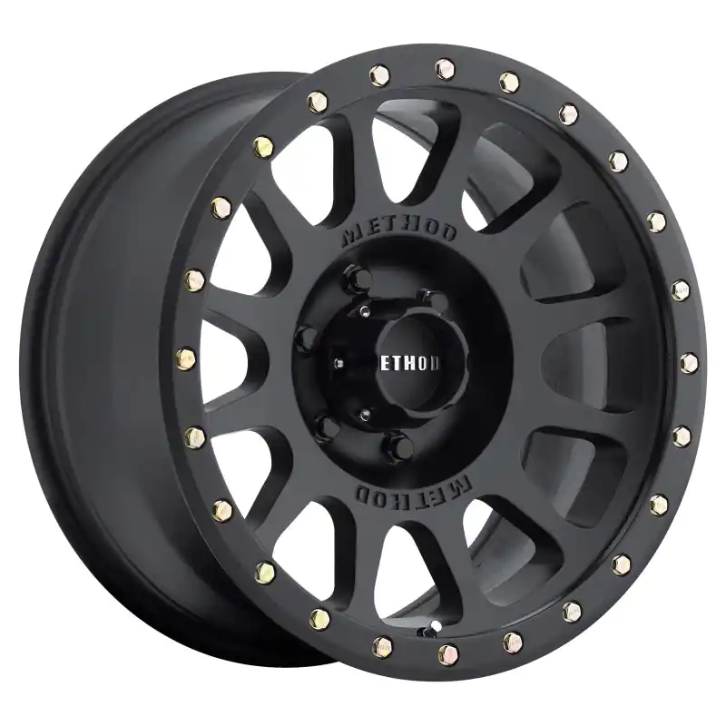Trending Method MR305 NV 18x9 +18mm Offset 6x135 94mm CB Matte Black Wheel