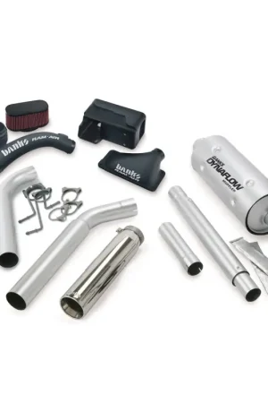 Banks Power 16-17 Ford 6.8L MH-A Stinger Bundle - SS Single Exhaust Right Exit w/ Chrome Tip Cheap