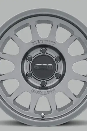 Deal Method MR703 17x7.5 +50mm Offset 6x130 84.1mm CB Gloss Titanium Wheel