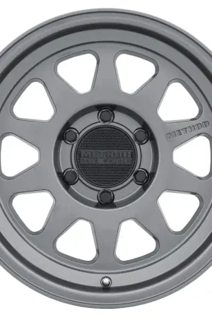 Method MR316 17x8.5 0mm Offset 6x5.5 106.25mm CB Gloss Titanium Wheel Wholesale