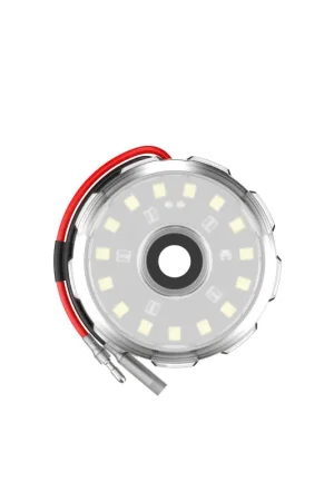 Free Returns KC HiLiTES Cyclone V2 2.2in. LED Accessory Light 5w Flood Beam (Single) - Diffused Lens