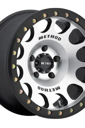 Method MR105 Beadlock 17x9 -38mm Offset 6x5.5 108mm CB Machined w/Matte Black Ring Wheel Super Sale