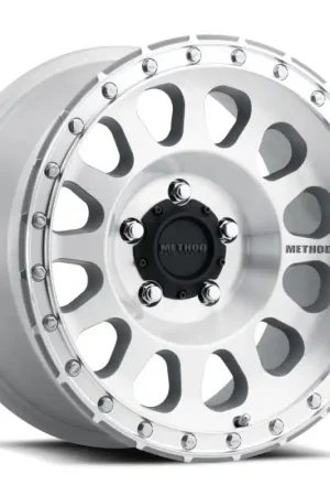 Secure Checkout Method MR315 17x8.5 0mm Offset 5x5 71.5mm CB Machined/Clear Coat Wheel