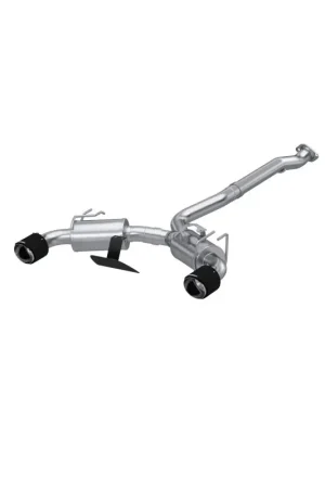 MBRP 2023 Toyota Corolla GR 1.6L T304 SS 3in Cat-Back Dual Split Rear w/ Carbon Fiber Tips Bulk Order