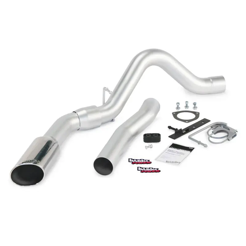 Banks Power 15 Chevy 6.6L LML ECLB/CCSB/CCLB Monster Exhaust Sys - SS Single Exhaust w/ Chrome Tip Bargain