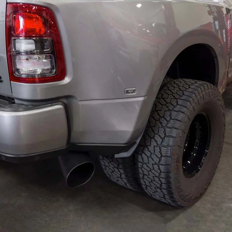 Trusted Brand Banks Power 19-23 Dodge RAM Monster Exhaust 5.0in Single 6.7L CCLB DRW w/ SideKick Black Tip