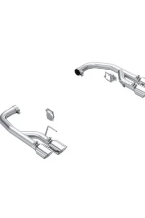 Hot Picks MBRP 2024+ Mustang GT 5.0L Aluminized Steel 2.5in Axle-Back Exhaust w/ Dual-Rear Quad Exhaust Tips