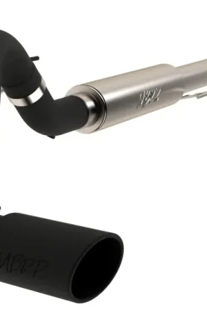 MBRP 2015 Ford F-150 2.7L / 3.5L EcoBoost 4in Cat Back Single Side Black Exhaust System One Day Deal