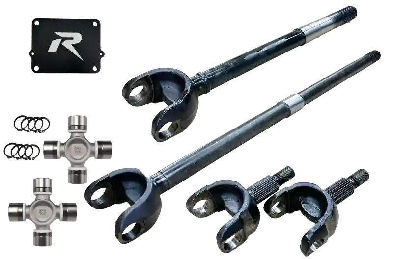 Revolution Gear & Axle 2018+ Jeep Wrangler JL & JT 1-Piece Chromoly Discovery Series Front Axle Kit Special Discount