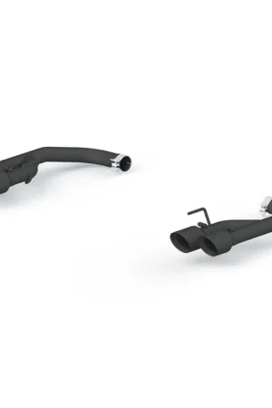Free Returns MBRP 18-20 Ford Mustang GT 2.5in Black Coated Non Active Dual Axle Back Exhaust - 4in Dual Wall Tips