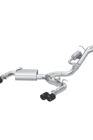 Weekend Sale MBRP 2017-2020 Audi RS3 3in Cat-Back Exhaust Dual Split Rear w/ Carbon Fiber Tips