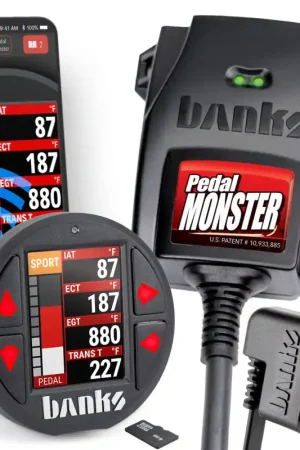 Best Choice Banks Power Pedal Monster Kit Aptiv GT 150 6 Way w/iDash Data Pro 07.5-19 Chevy 2500/3500 6.6L