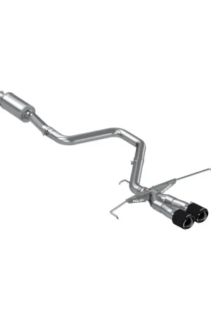 Budget 2019+ MBRP Hyundai Veloster Turbo Cat Back - T304 Stainless - Carbon Fiber Tip