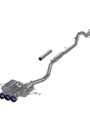 MBRP 23-24 Honda Civic Type R 2.0L T304 SS 3in Cat-Back Exhaust Triple Center Outlet w/ Burnt Tips Exclusive Offer