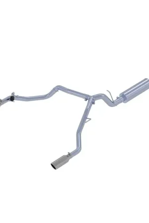 Genuine MBRP 19-20 Ford Ranger 2.3L 3 in Dual Split Rear Exit4 in Tips AL Cat Back