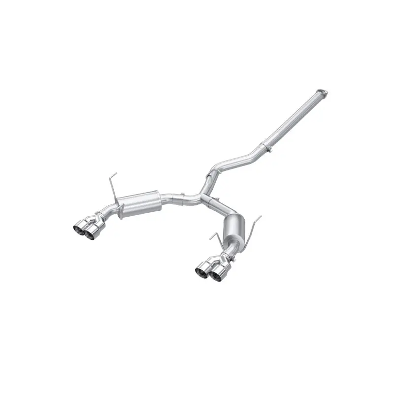 Same Day Shipping MBRP 2022+ Subaru WRX 3in Cat-Back Dual Split Rear Quad Tips Street Profile Exhaust