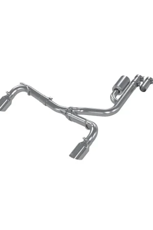 MBRP 2021+ Ford Bronco Sport (1.5L / 2.0L EcoBoost) 2.5in Res-Back Exhaust - Dual Rear - Alum. Steel New Arrival