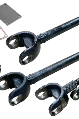 No Minimum Order Revolution Gear & Axle 2018+ Jeep Wrangler JL & JT Chromoly Discovery Series Front Axle Kit w/FAD