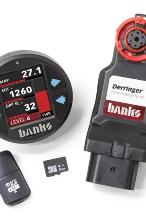 Banks Power 17-19 GM 2500 6.6L L5P Derringer Tuner (Gen 2) w/ 1.8in iDash DataMonster Cheap
