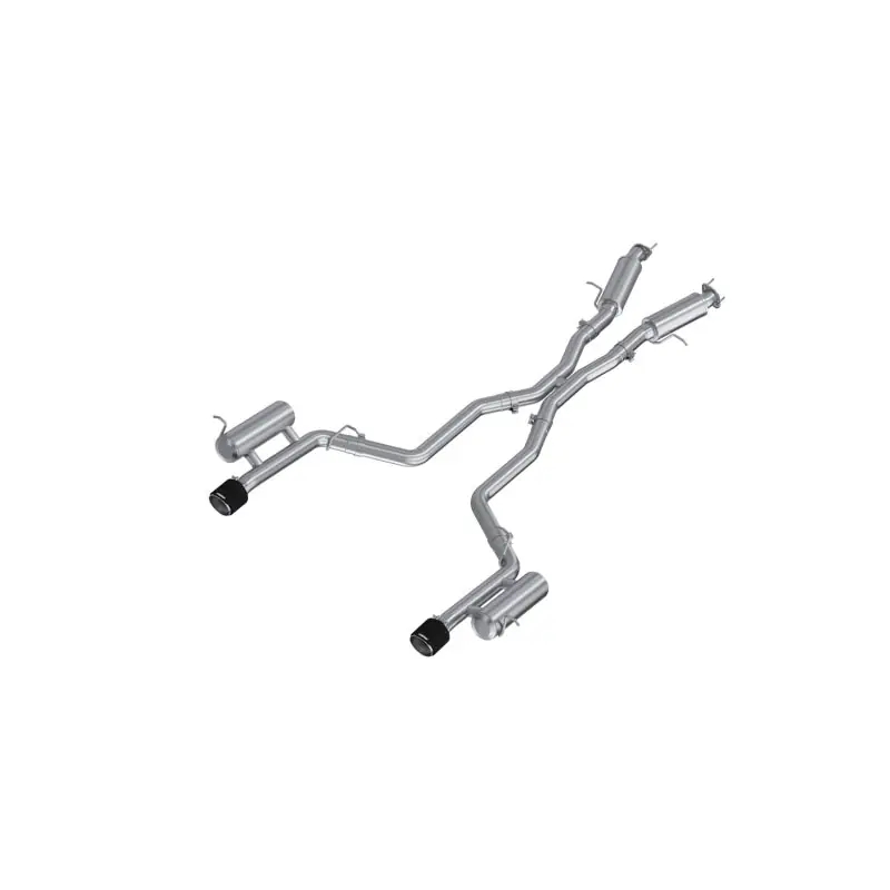 Free Delivery MBRP 2011+ Dodge Durango 3.6L V6 T304 SS 3.0in Cat-Back Dual Rear Exit Exhaust w/ Carbon Fiber Tips