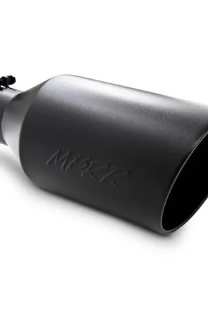 Fresh Stock MBRP Universal Tip 8in O.D. Rolled End 4in inlet 18in length Black