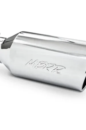 MBRP Universal Tip 7inch O.D. Rolled End 4inch inlet 18inch length - T304 (SINGLE TIP) Buy Today