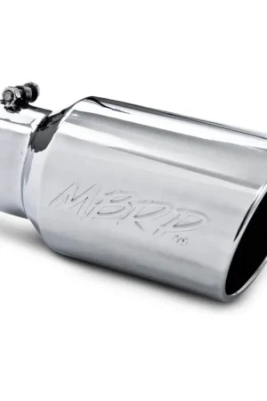 MBRP Universal Tip 6 O.D. Angled Rolled End 4 inlet 12 length Money Back Guarantee