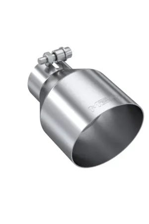 MBRP Universal Stainless Steel Tip 2.5in ID / 4.5in OD Out / 6.5in Length Angle Cut Single Wall Certified