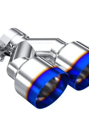 Next Day Delivery MBRP Burnt End Tip 2.5 ID Dual 4 OD Out 9.5 length Single wall 304 Stainless Steel Driver Side