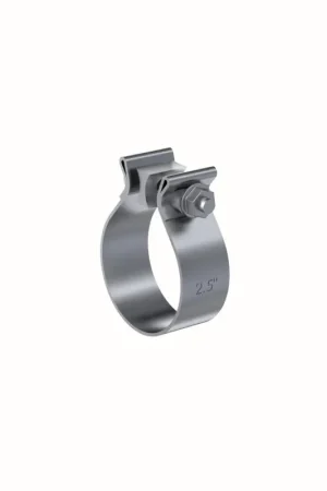 Flash Sale MBRP Universal 2.5in Band Clamp - Stainless (NO DROPSHIP)
