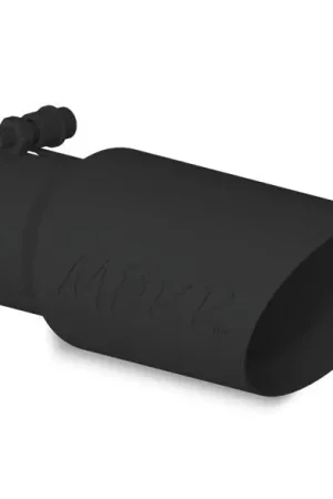 Get Yours MBRP Universal Tip 4in OD 3in Inlet 10in Length Dual Wall Angled End Black