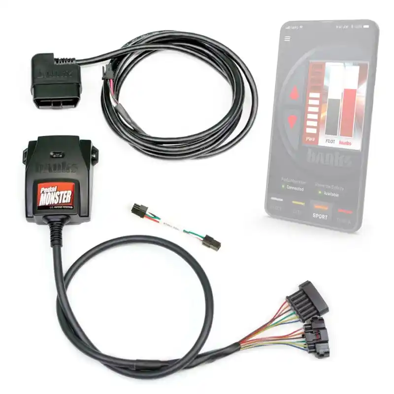 Banks Power Pedal Monster Kit (Stand-Alone) - Molex MX64 - 6 Way - Use w/Phone Affordable