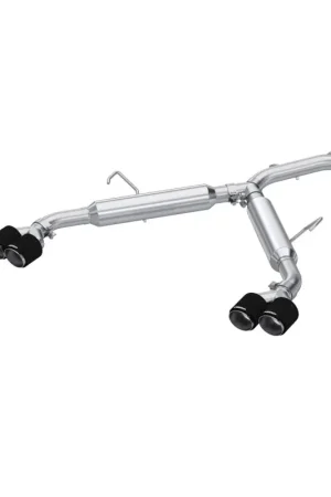 MBRP 2022-2023 Kia Forte GT 1.6L Turbo2.5in Axle-Back Dual Split Rear w/ Quad Carbon Tips Top Rated