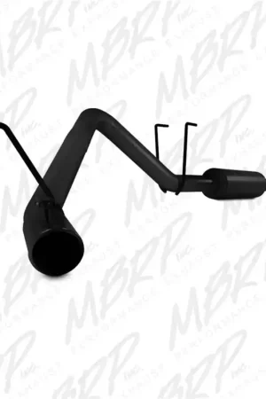 Clearance MBRP 09-14 Dodge Ram 1500 5.7L Cat-Back Single Side AL - Black