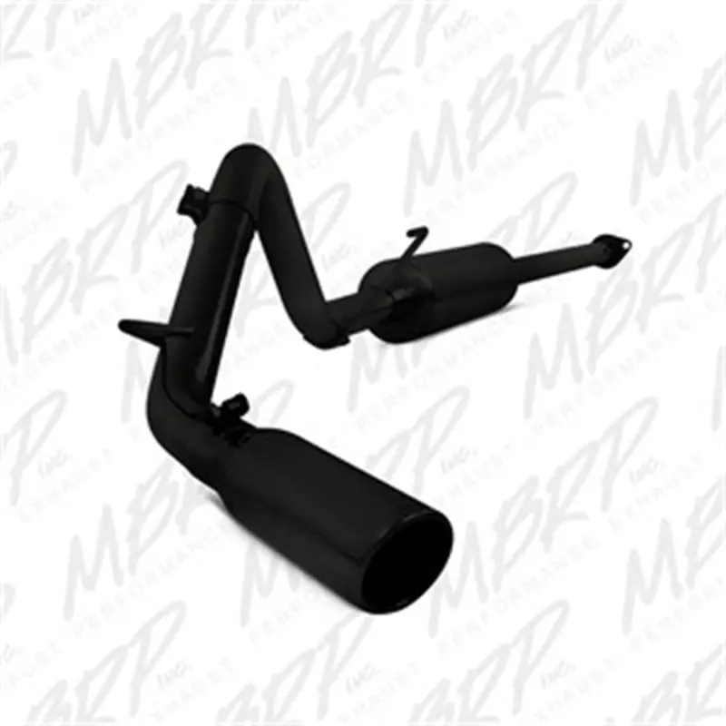 MBRP 09-14 Toyota Tacoma 4.0L EC/CC Cat-Back Single Exit AL - Black Sale
