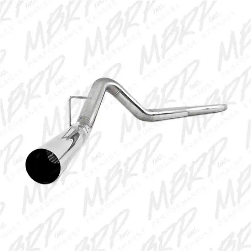 Low Price MBRP 2008-2010 Ford F250/350/450 6.4L 4in Filter Back Single No Tip Exhaust System