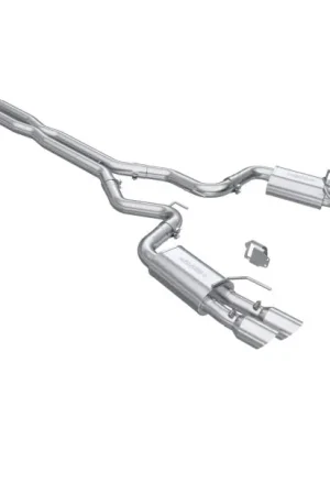 Original MBRP 2024+ Ford Mustang GT Armor Pro 3in Steet Profile Catback Exhaust- Stainless Steel Tips