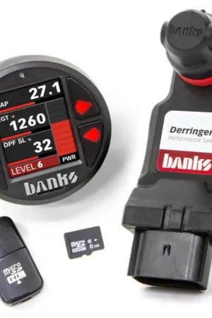 Place Order Banks Power 2020 GM 2500/3500 6.6L L5P Derringer Tuner (Gen 2) w/ 1.8in iDash DataMonster