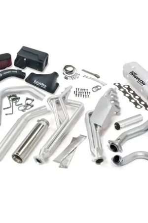 Luxury Banks Power 16-17 Ford 6.8L MH-A Left Exit PowerPack System - Chrome Tip