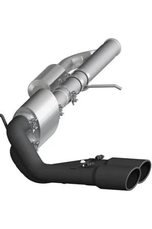 One Day Deal MBRP 09+ Chevrolet Silverado 1500 3in Cat Back Pre-Axle Dual Outlet w/ 4in Tip - Black