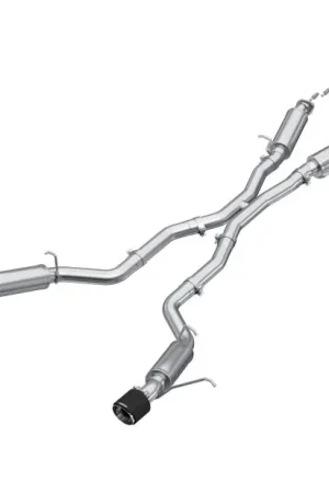 MBRP 2012+ Jeep Grand Cherokee SRT 6.4L 3in Dual Rear Exit T304SS Catback Exhaust - CF Tips Big Sale